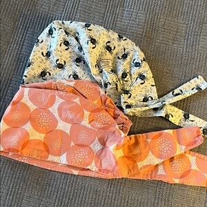 Blue Sky Kids Reversible Hat - Orange and Black
